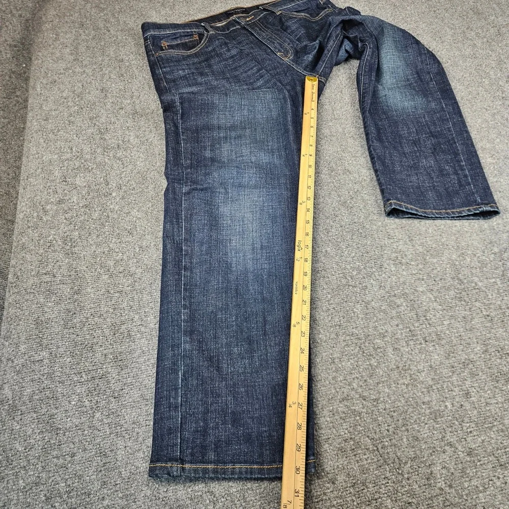 Lucky Brand 221 Straight Leg Jeans Mens 36x30 Dark Wash Pace 7MC1038 Denim
